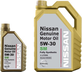 Моторна олива Nissan Motor Oil SM 5W-30 синтетична