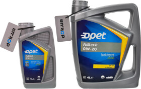 Моторное масло Opet Fulltech 0W-20 синтетическое