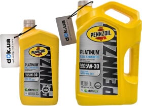 Моторна олива Pennzoil Platinum 5W-30 синтетична