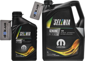 Моторное масло Petronas Selenia WR 5W-40 синтетическое