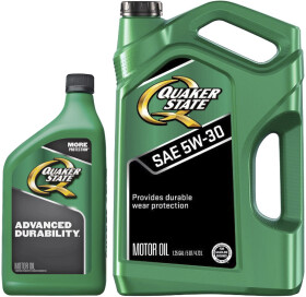 Моторна олива QUAKER STATE Conventional 5W-30 напівсинтетична