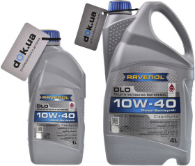 Моторное масло Ravenol DLO 10W-40 полусинтетическое