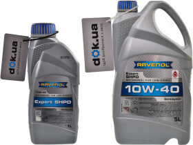 Моторное масло Ravenol Expert SHPD 10W-40 полусинтетическое