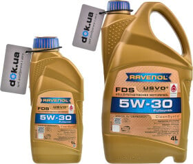 Моторное масло Ravenol FDS 5W-30 синтетическое