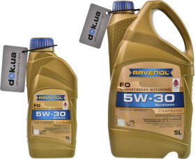 Моторное масло Ravenol FO 5W-30 синтетическое
