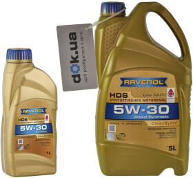 Моторное масло Ravenol HDS Hydrocrack Diesel Specific 5W-30 синтетическое