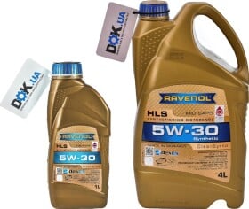 Моторное масло Ravenol HLS 5W-30 синтетическое