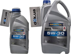 Моторное масло Ravenol HPS 5W-30 полусинтетическое