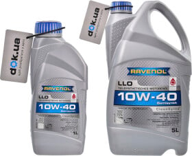 Моторна олива Ravenol LLO 10W-40 напівсинтетична