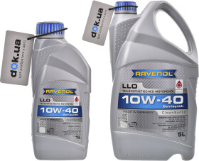 Моторна олива Ravenol LLO 10W-40 напівсинтетична