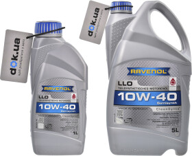 Моторное масло Ravenol LLO 10W-40 полусинтетическое
