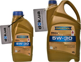 Моторное масло Ravenol RNV 5W-30 синтетическое