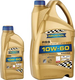Моторное масло Ravenol RSS 10W-60 синтетическое