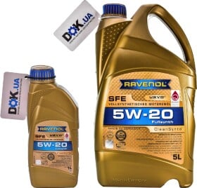Моторное масло Ravenol SFE 5W-20 синтетическое