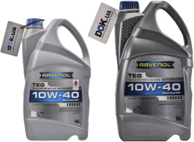 Моторна олива Ravenol TEG 10W-40 напівсинтетична