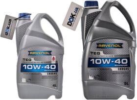 Моторное масло Ravenol TEG 10W-40 полусинтетическое