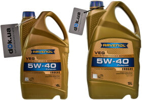 Моторна олива Ravenol VEG 5W-40 синтетична