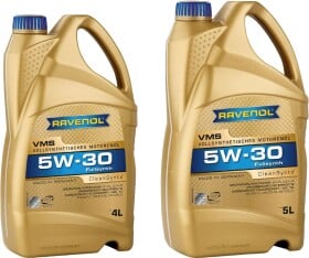 Моторное масло Ravenol VMS 5W-30 синтетическое