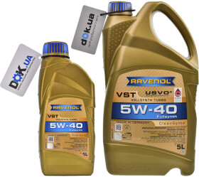 Моторное масло Ravenol VST 5W-40 синтетическое