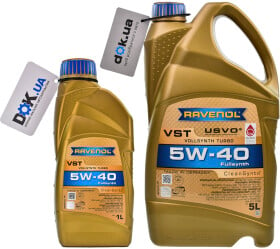 Моторное масло Ravenol VST 5W-40 синтетическое