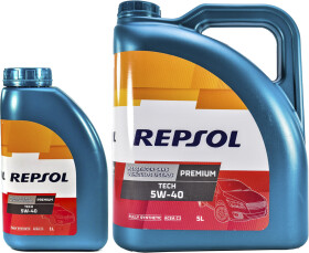 Моторна олива Repsol Premium Tech 5W-40 синтетична