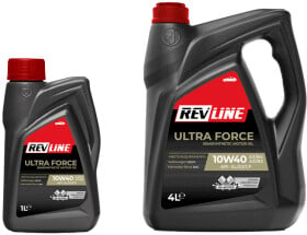 Моторное масло Revline Ultra Force 10W-40 полусинтетическое