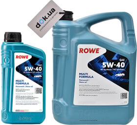 Моторное масло Rowe Multi Formula 5W-40 синтетическое