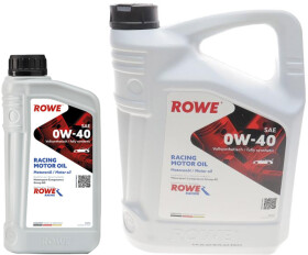 Моторное масло Rowe Racing Motor Oil 0W-40 синтетическое
