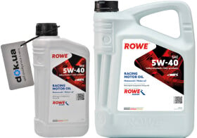 Моторное масло Rowe Racing Motor Oil 5W-40 синтетическое