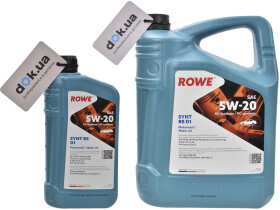 Моторное масло Rowe Synt RS D1 5W-20 синтетическое
