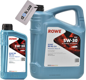 Моторное масло Rowe Synt RS HC-C4 5W-30 синтетическое