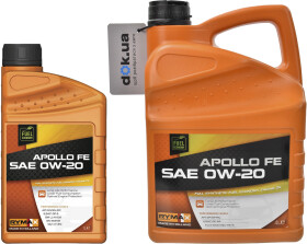Моторное масло Rymax Apollo FE 0W-20 синтетическое