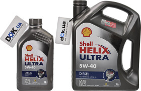Моторна олива Shell Helix Diesel Ultra 5W-40 синтетична