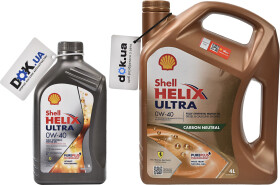 Моторна олива Shell Helix Ultra 0W-40 синтетична