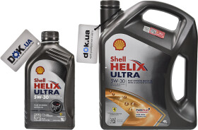 Моторное масло Shell Helix Ultra 5W-30 синтетическое