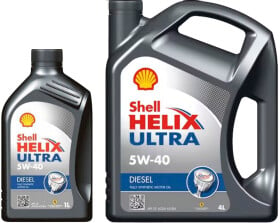 Моторна олива Shell Helix Ultra Diesel 5W-40 синтетична