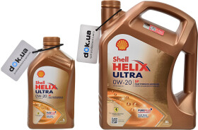 Моторное масло Shell Helix Ultra SP 0W-20 синтетическое