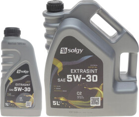 Моторное масло Solgy Extrasint C2 5W-30 синтетическое