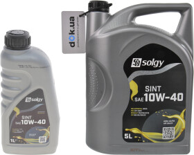 Моторное масло Solgy Sint 10W-40 полусинтетическое