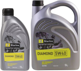 Моторное масло Starline Diamond 5W-40 синтетическое
