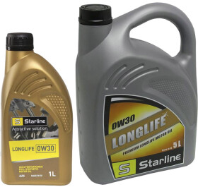 Моторна олива Starline LongLife 0W-30 синтетична
