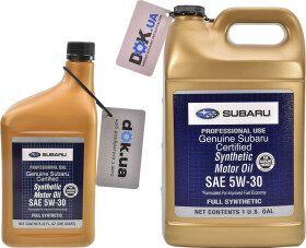 Моторна олива Subaru Certified Motor Oil 5W-30 синтетична