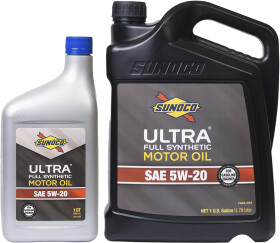 Моторна олива Sunoco Ultra 5W-20 синтетична