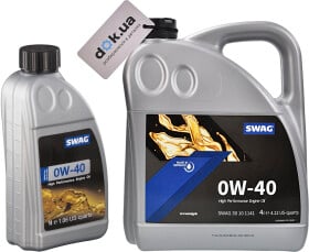 Моторное масло SWAG 0W-40 синтетическое