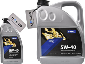 Моторное масло SWAG 5W-40 синтетическое