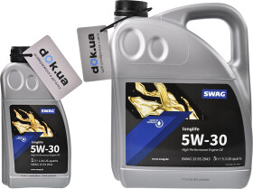 Моторна олива SWAG LongLife 5W-30 синтетична