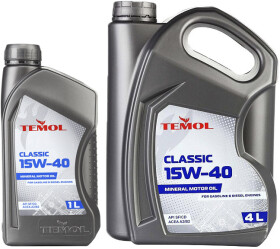 Моторна олива TEMOL Classic 15W-40 мінеральна