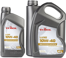 Моторное масло TEMOL Luxe 10W-40 полусинтетическое