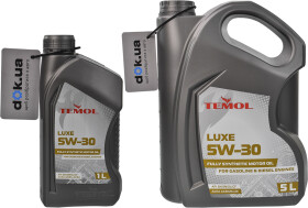 Моторна олива TEMOL Luxe 5W-30 синтетична