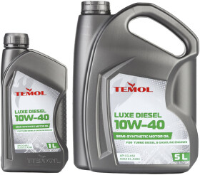 Моторное масло TEMOL Luxe Diesel 10W-40 полусинтетическое